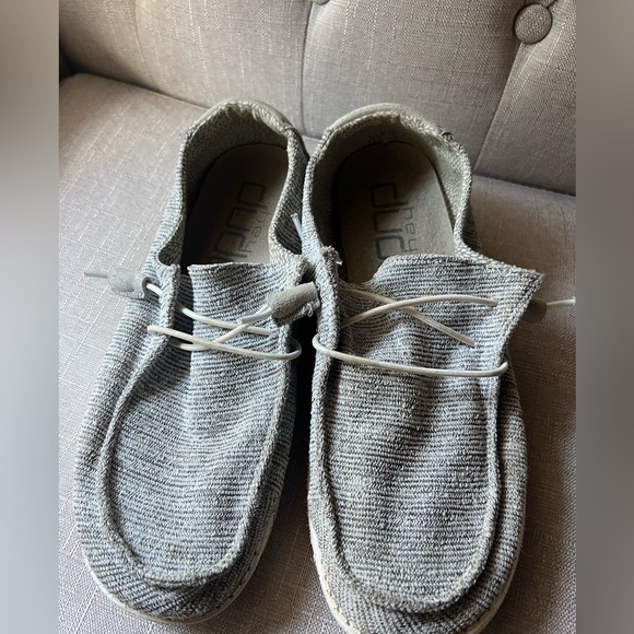Hey Dude Shoes - Size 8 grey Hey Dude Wendy Stretch Cloud slip on shoes
